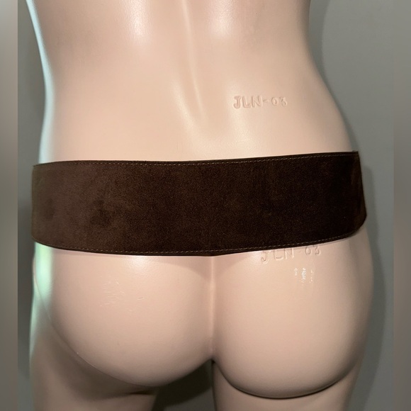 The Worth Collection Wide Suede Belt S main image 4